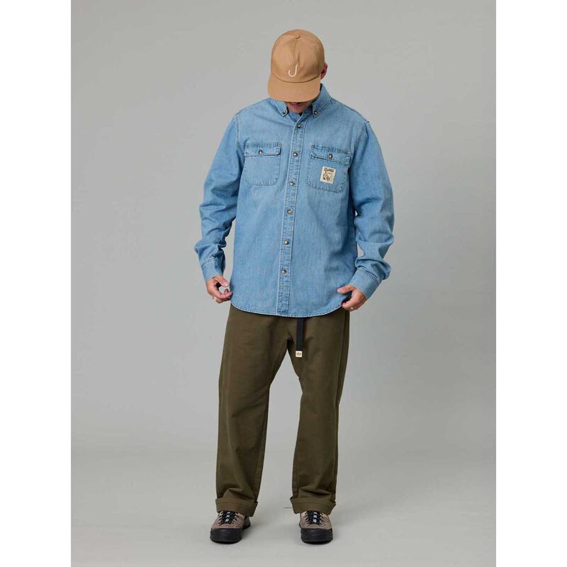 Just Another Fisherman Loyalty Denim Shirt image number 3